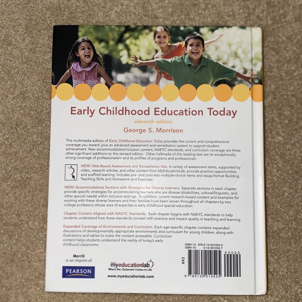 Early Childhood Education Today book by George S. Morrison - Picture 3 of 4